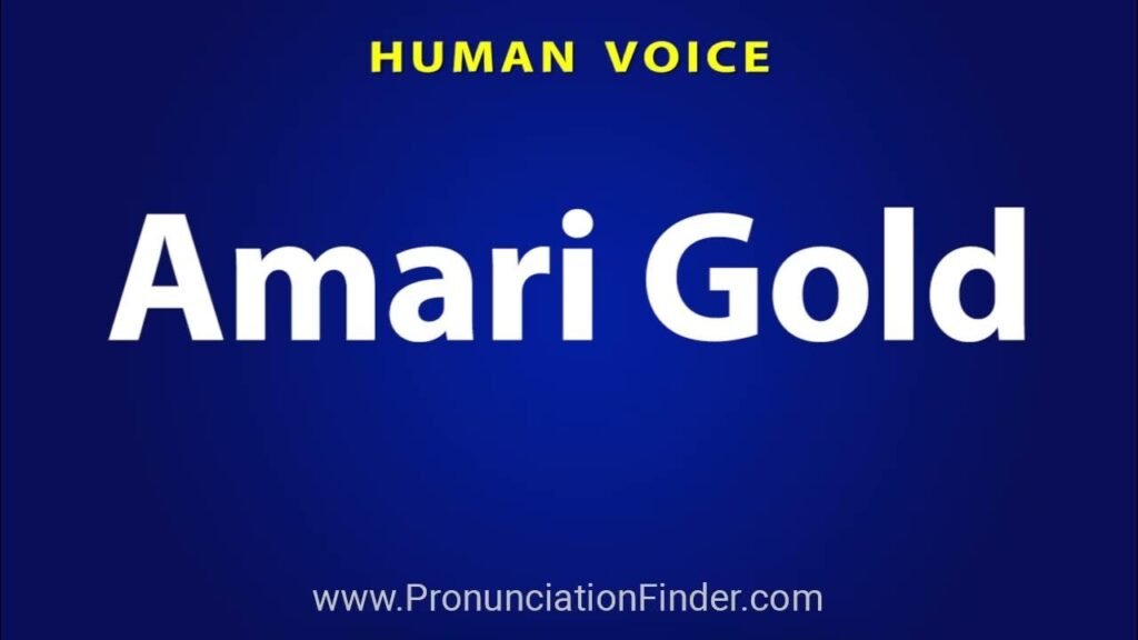 Amari Gold – Complete Guide, Background, Features, Reviews & Online Presence (2026) Amari Gold