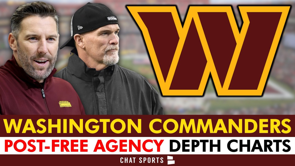 commanders depth chart