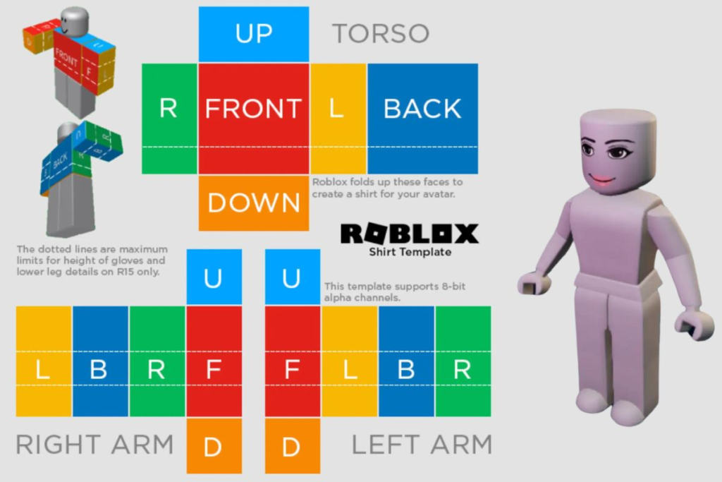 Roblox Shirt Template