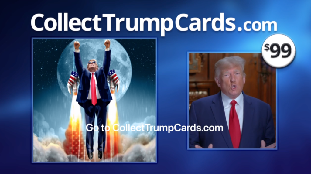 Trump trading cards