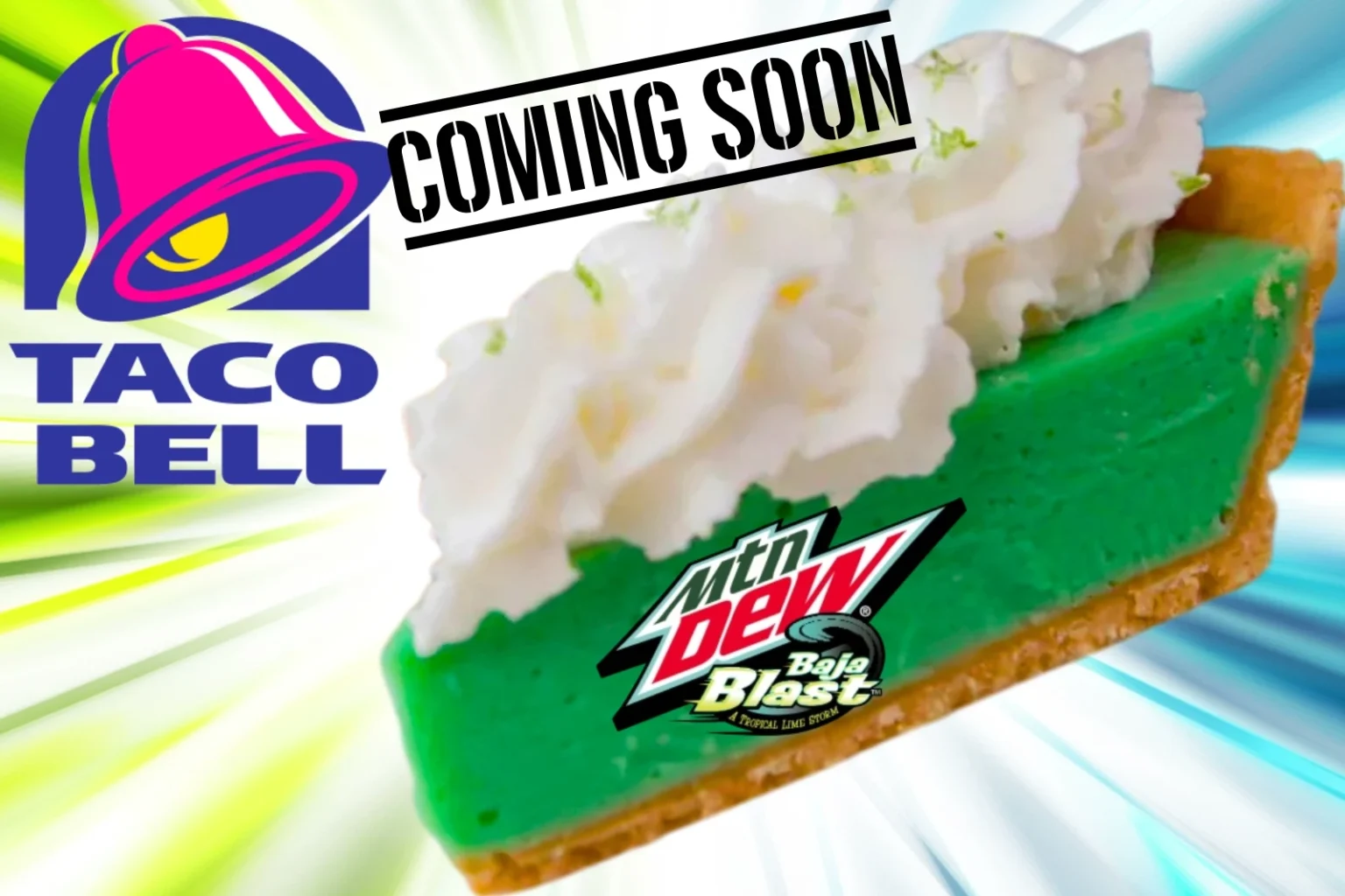 Baja Blast Pie