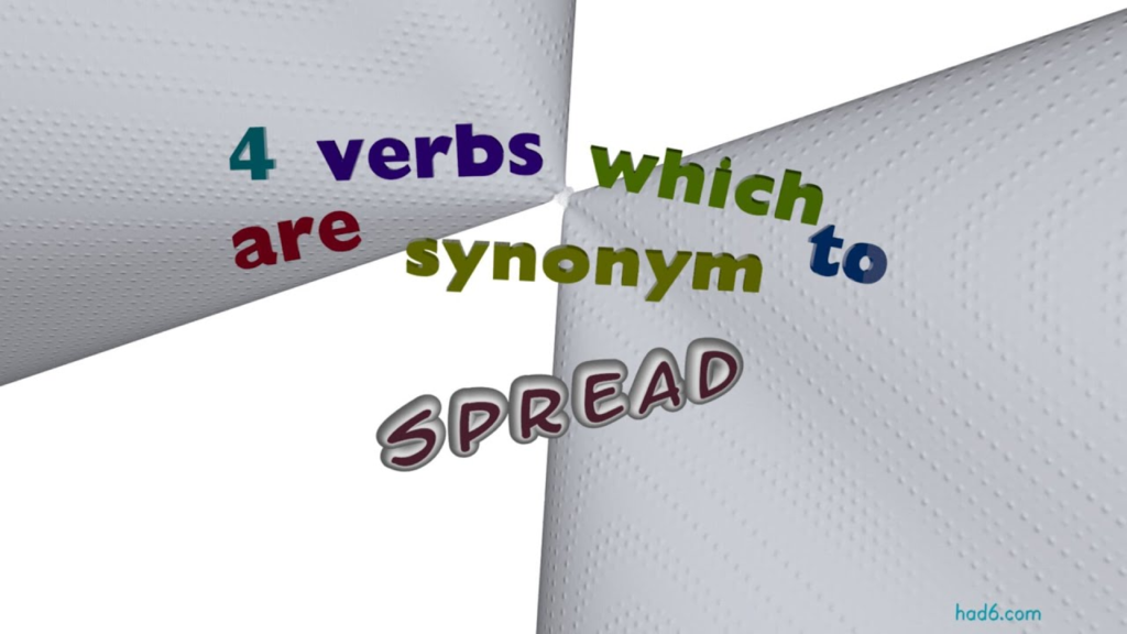 spread synonym