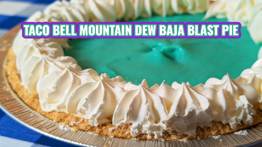 Baja Blast Pie