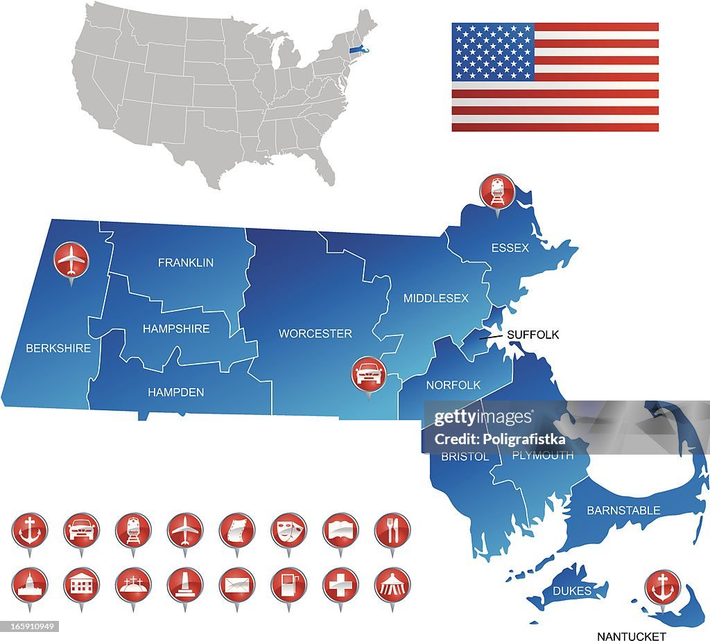 Map of Massachusetts: A Complete Guide to Understanding the Bay State Map of Massachusetts