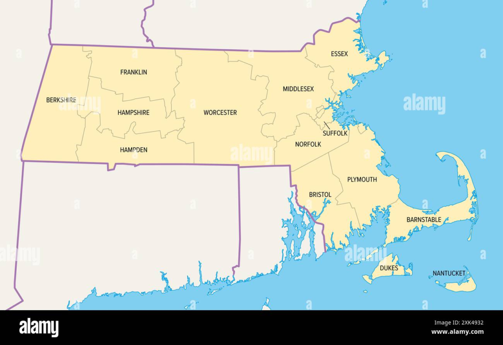 Map of Massachusetts